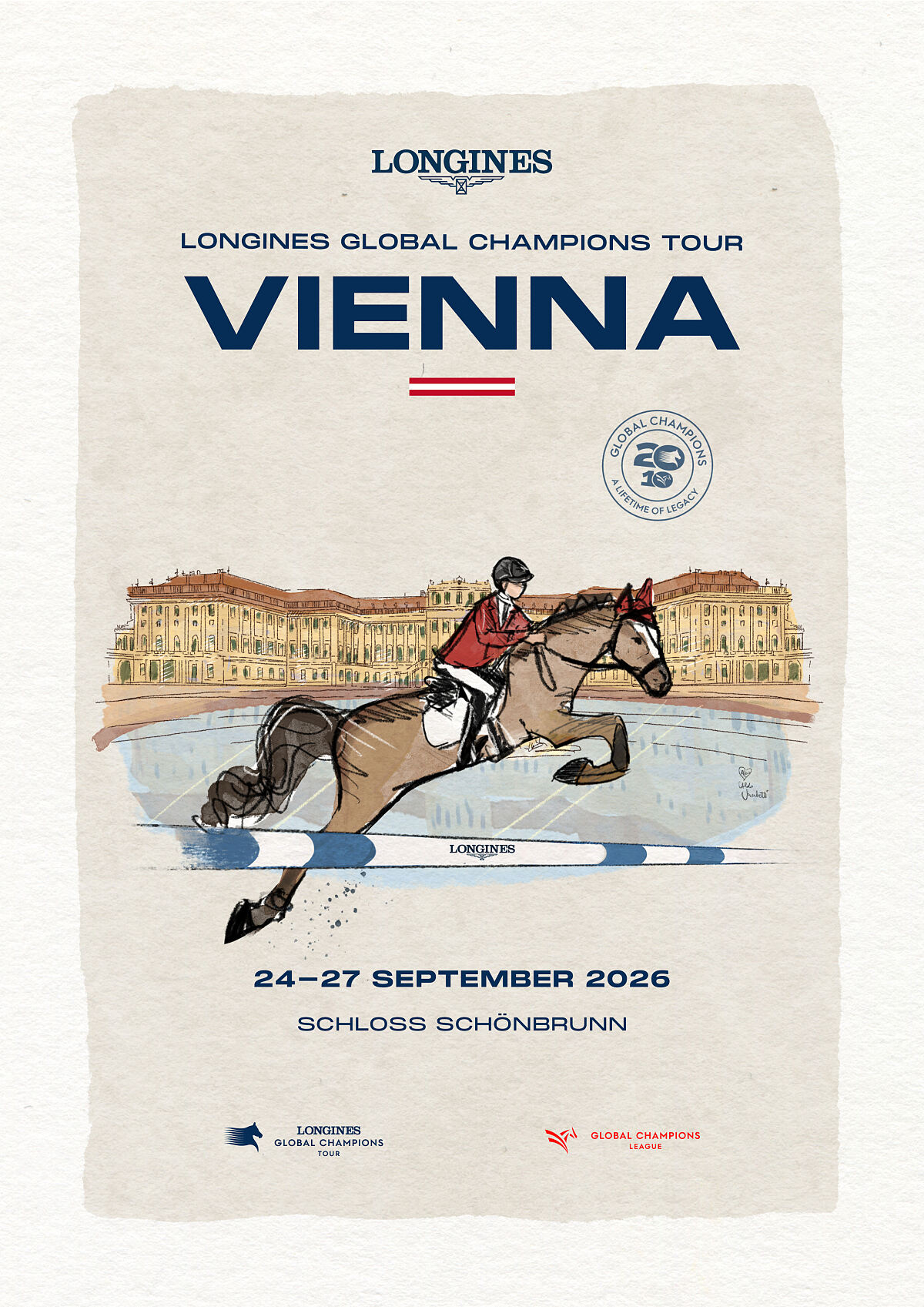 Visual Longines Global Champions Tour Vienna 2026 | Schloss Schönbrunn 