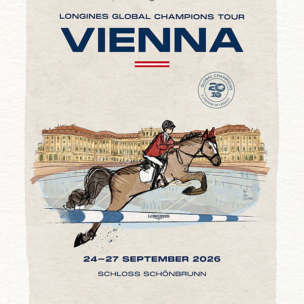 Visual Longines Global Champions Tour Vienna 2026 | Schloss Schönbrunn 