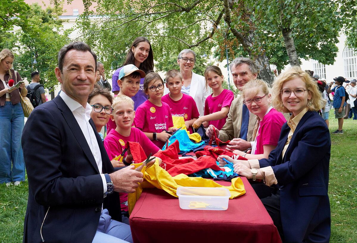 Auftakt 20. Kinderuni on Tour Wien