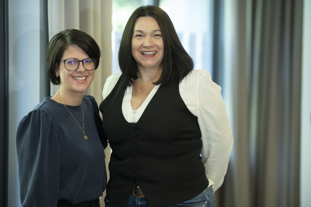 Regina Loster und Barbara Niederschick