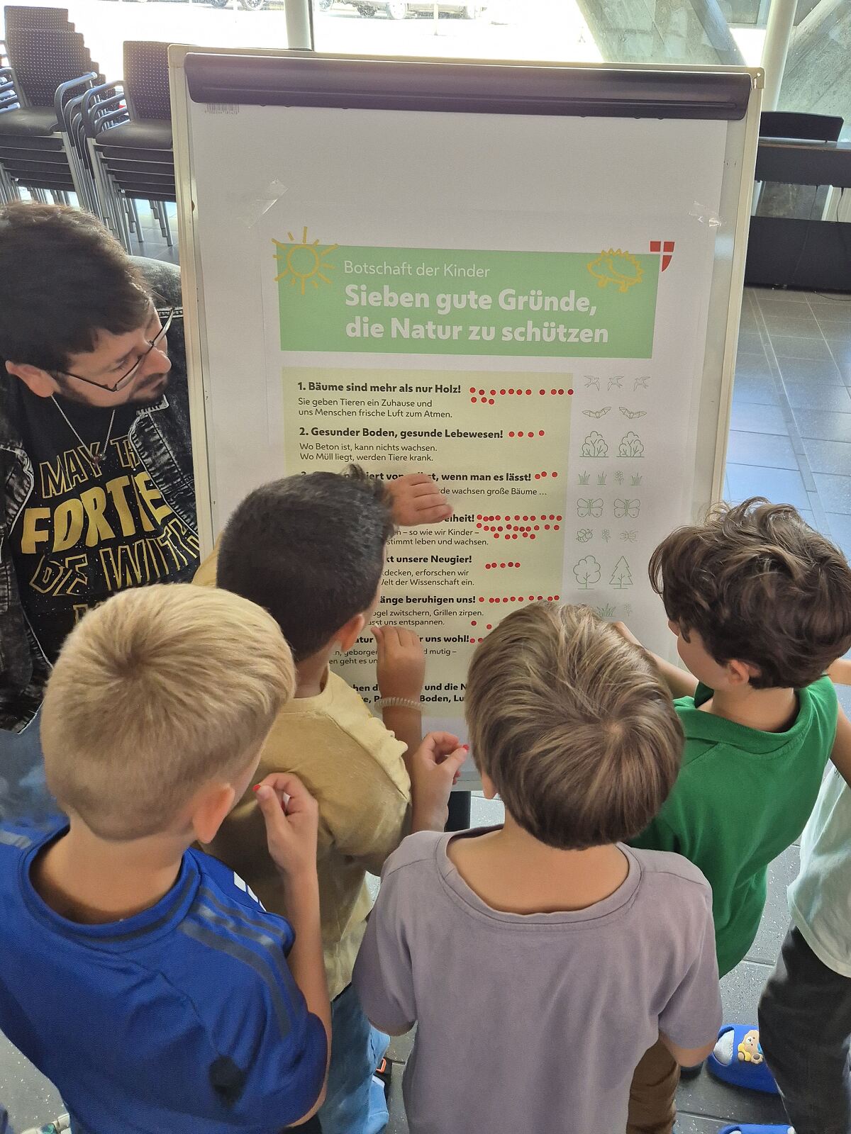 Stimmabgabe Sieben guten Gründe, die Natur zu schützen